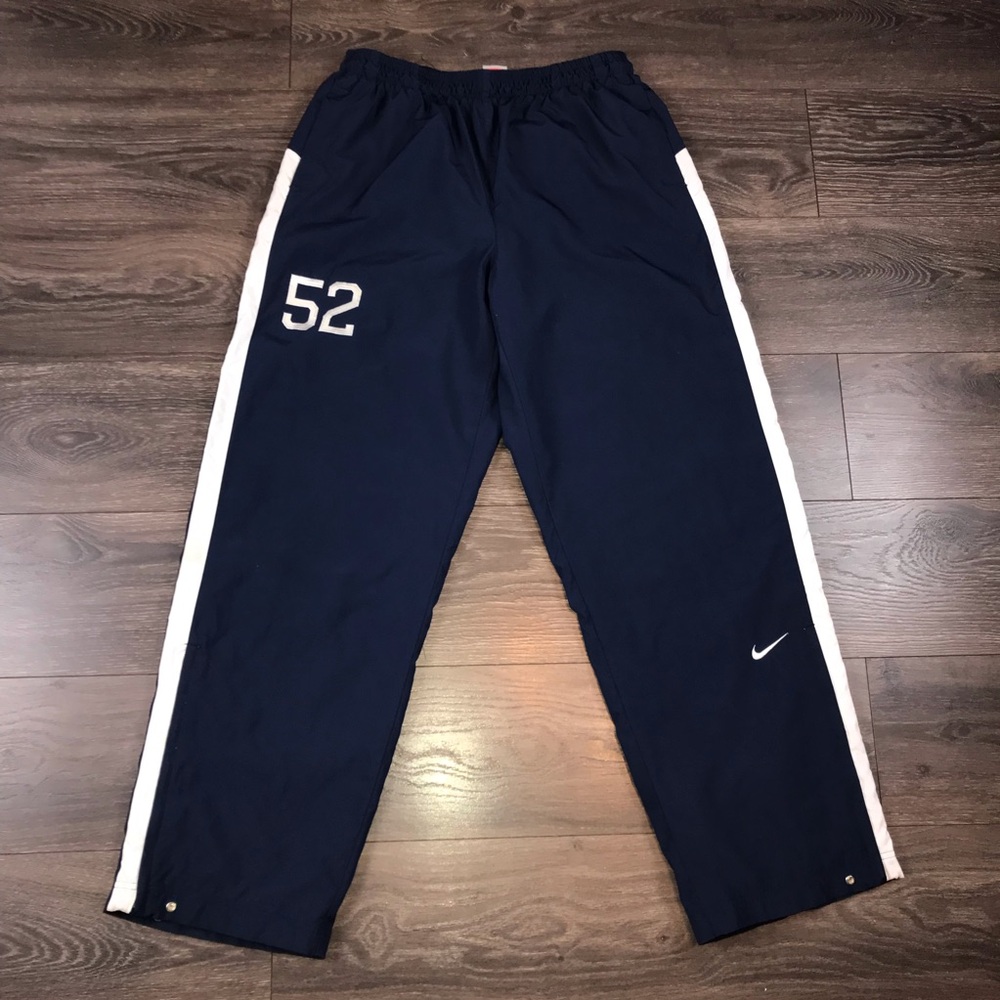 Nike Team Men’s Y2K Vintage 2000’s Baggy Track Pants Blue Joggers Size XL